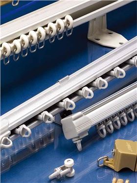 窗簾軌道配件的種類都有哪些呢？