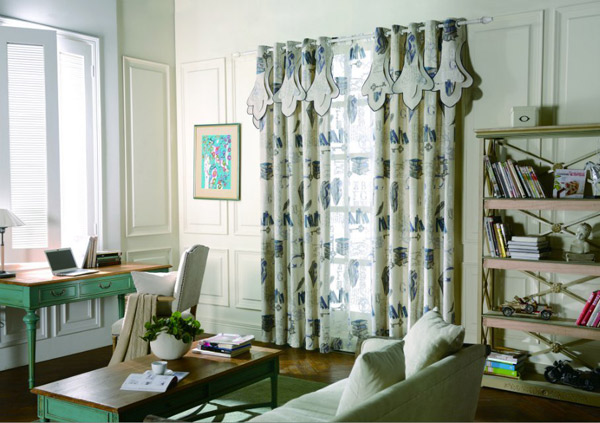 金鳳凰布藝窗簾