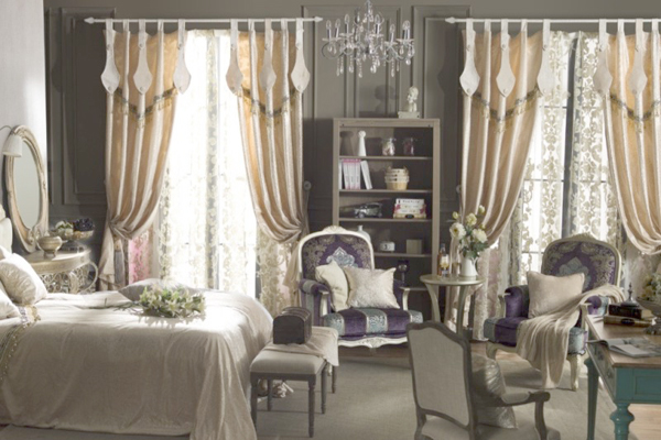 金鳳凰布藝窗簾