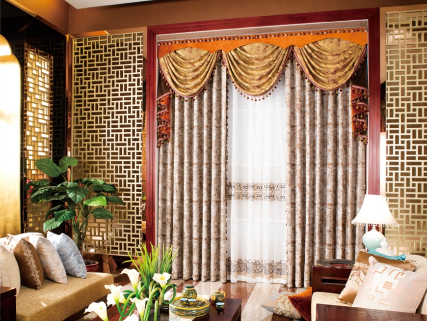 新中式風格窗簾 新中式風格窗簾