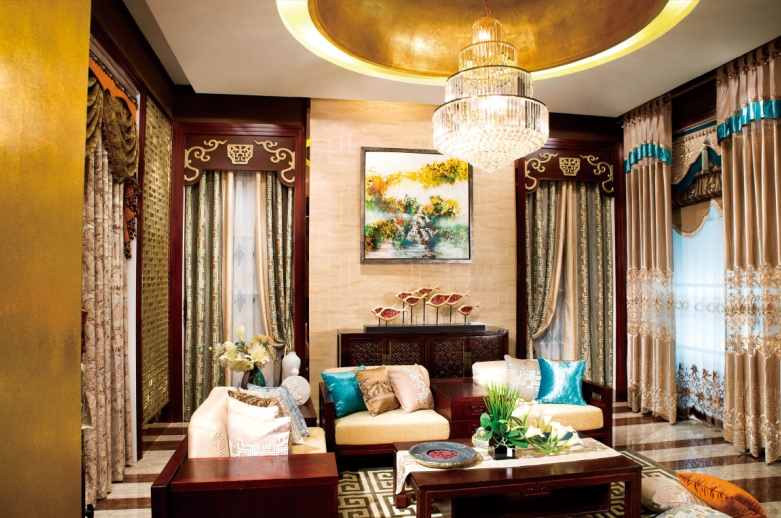 新中式風格窗簾 新中式風格窗簾