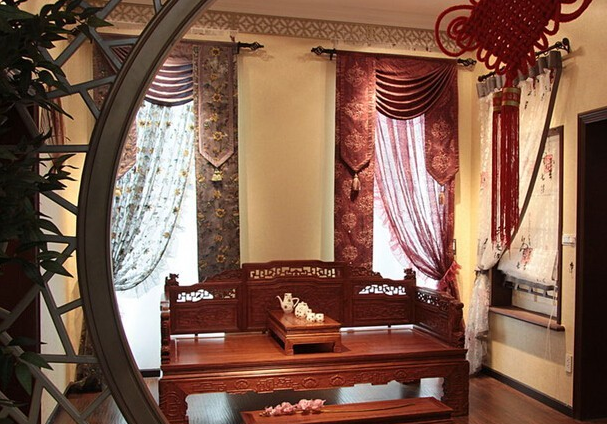 中式別墅窗簾 中式別墅窗簾