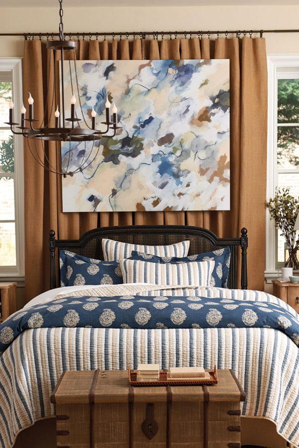 如何用窗簾來(lái)改變房間的色彩？