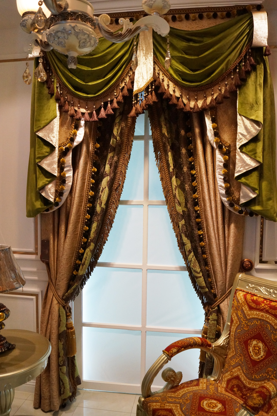 歐式風格窗簾 歐式風格窗簾