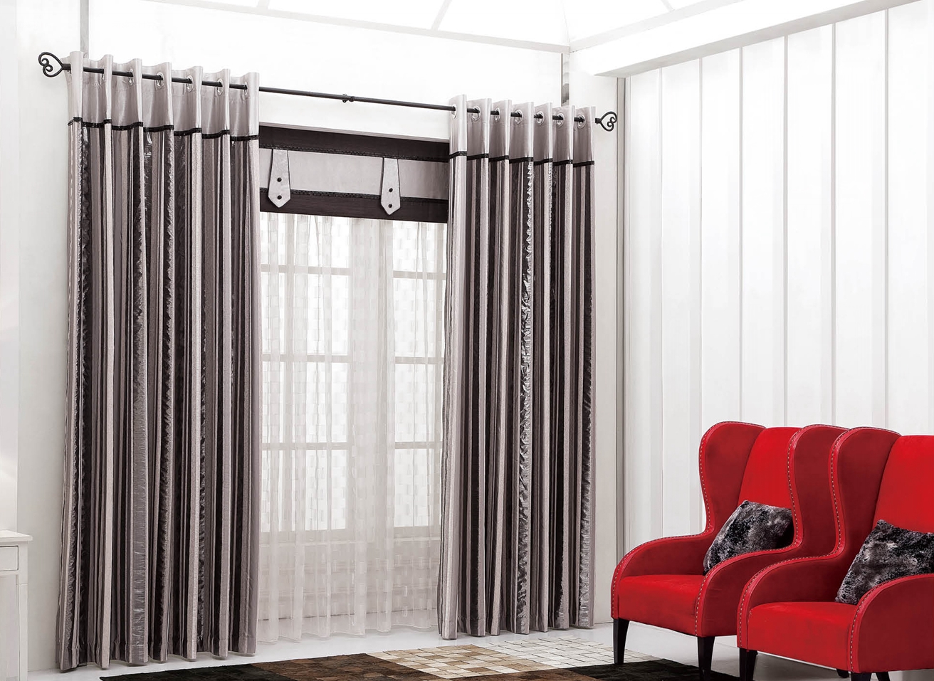 現(xiàn)代簡約風格窗簾 現(xiàn)代簡約風格窗簾