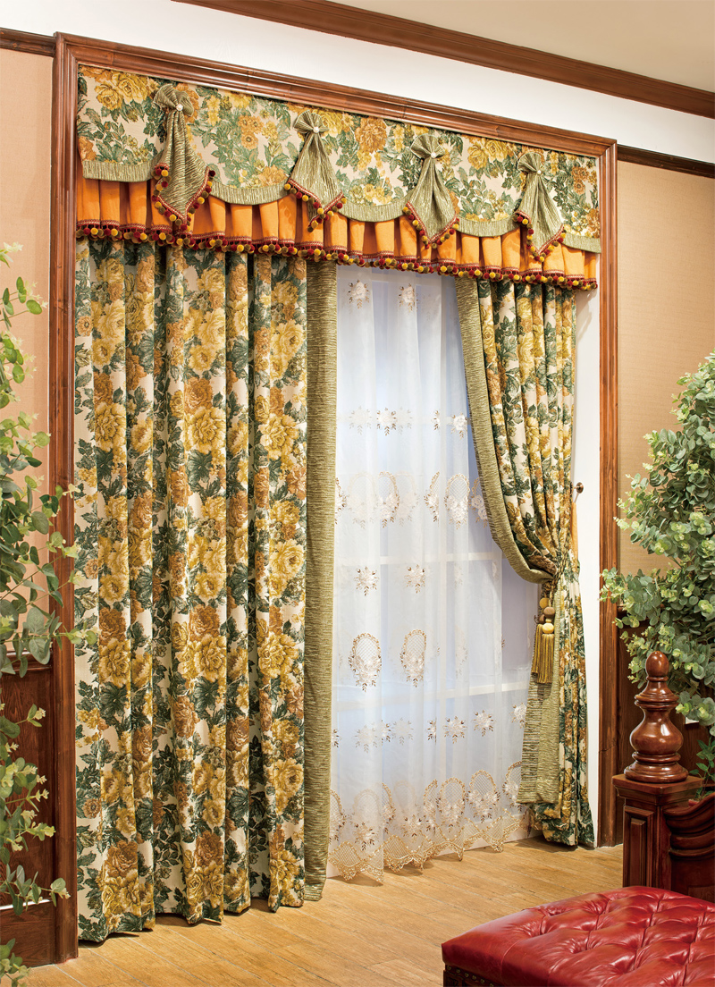 豪華歐式風格窗簾 豪華歐式風格窗簾