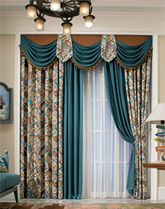 歐式莊園風(fēng)格窗簾 歐式莊園風(fēng)格窗簾