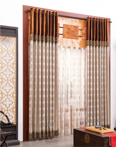 新中式風格窗簾 新中式風格窗簾